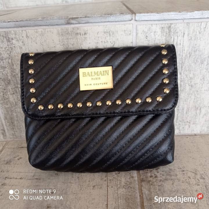 Torbka kopertówka Balmain czarna mała