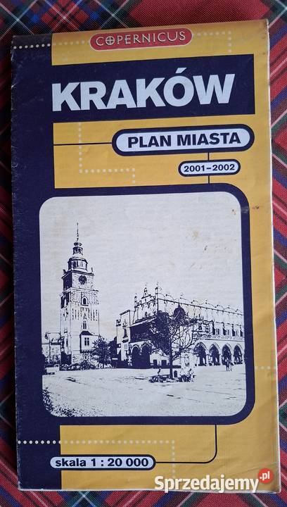 Kraków plan miasta 20012002 120 000