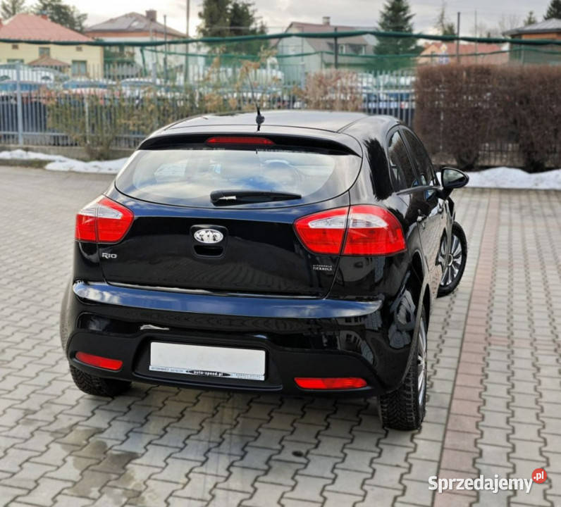 Kia Rio Klima Serwis Euro5 III 2011 czarny