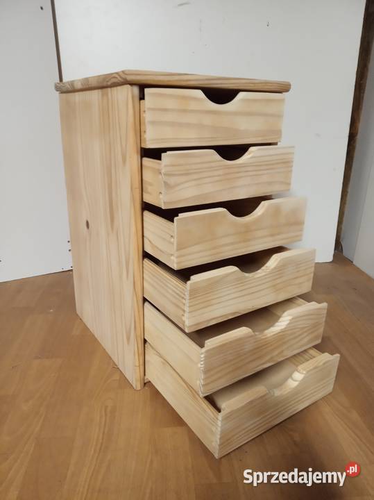 Szafka sosnowa organizer Łęczyca