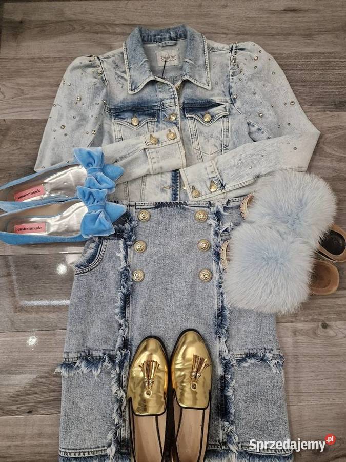 Kurtka Bomberka Katana Dshe Jeans Xs S Żywiec