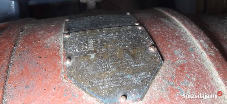 Silnik 7kw z kablem i młynek do zboża Tomaszów Lubelski