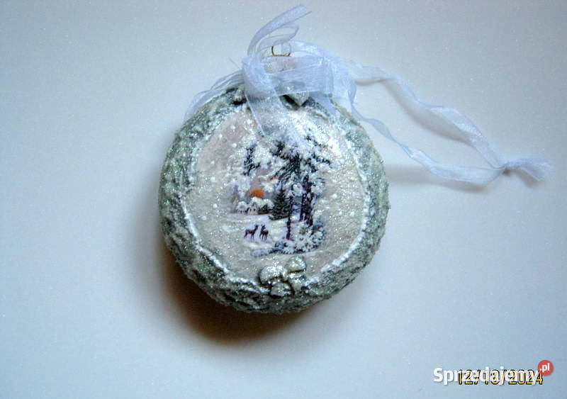 Bombki na choinkę rękodzieło Kraków