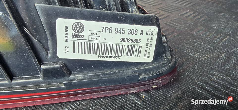 Lampy tył w klape touareg 7p lift Jelenia Góra
