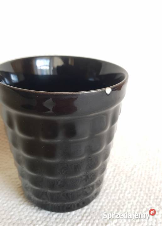 Porcelit Pruszków kubek Irenka czarny mazowieckie Warszawa