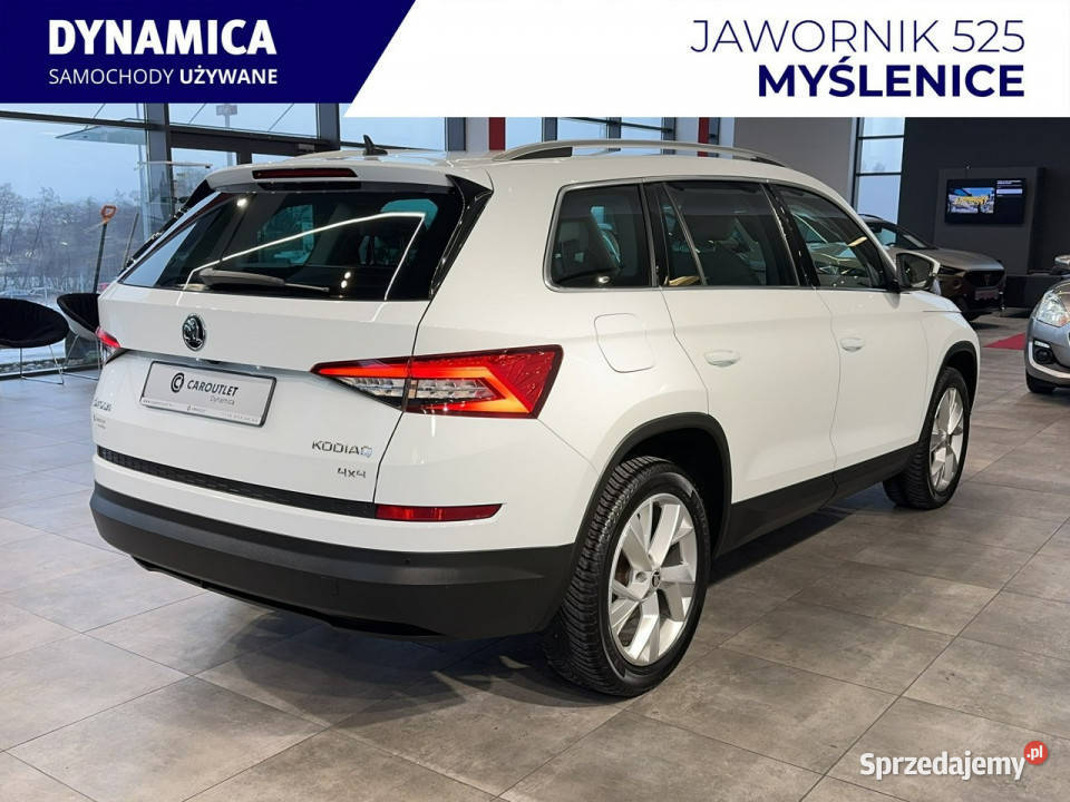 koda Kodiaq Style 20TSI 180 DSG 4x4 2017 r salon relingi dachowe Myślenice