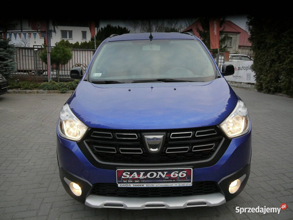 Dacia Lodgy 13b Stepway Salon Polska 7osob Navi Częstochowa