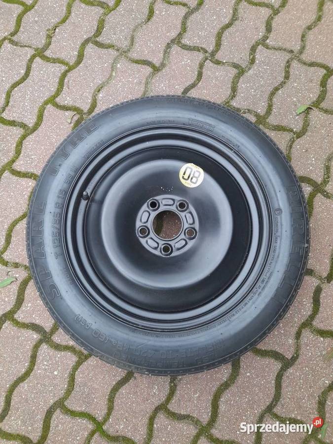 Nowe Koło dojazdowe 1258516 5x100 Nowe nigdy nie Koła i felgi Warszawa