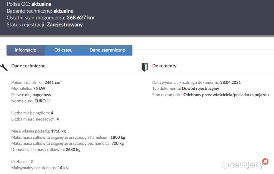 Volkswagen T4 California Dehler Optima 25 TDI srebrny śląskie Tarnowskie Góry