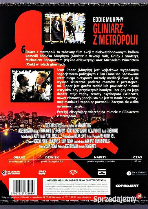 GLINIARZ Z METROPOLII EDDIE MURPHY MOCNY SEANS akcja Kalisz sprzedam