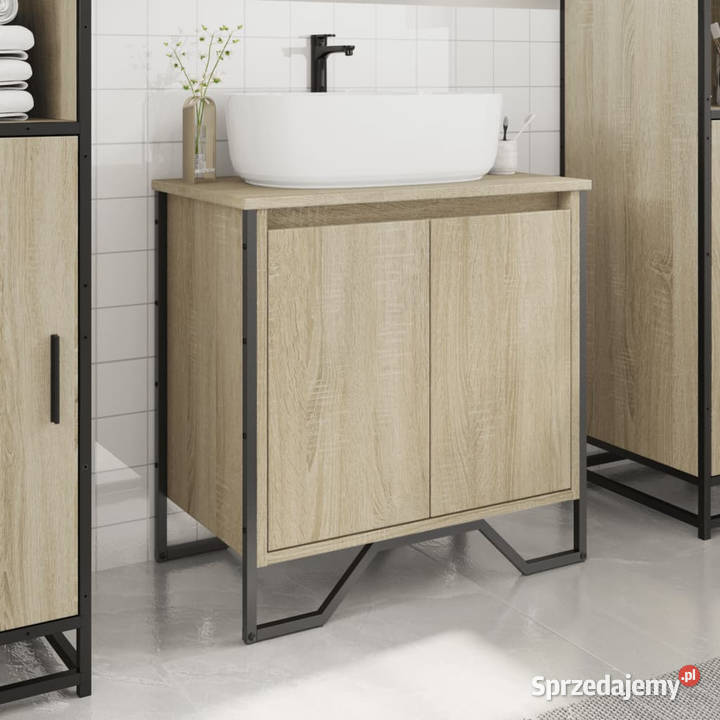 Szafka pod umywalkę dąb sonoma 60x35x60 WM848655 Warszawa