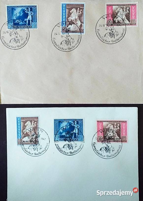 NIEMC Y III Rzesza 9 kopert okolicznościowych
