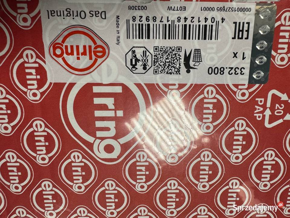 Uszczelka Pokrywy Zaworów EL332800 ELRING 06B osobowe Kozy