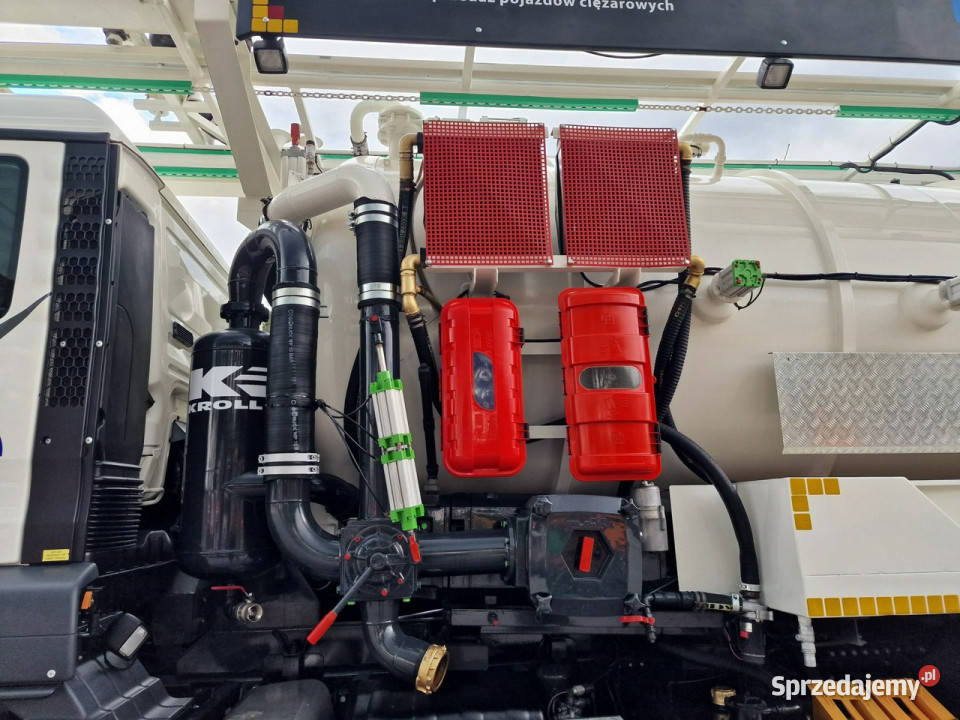 MAN WUKO KROLL ADR KOMBI DO CZYSZCZENIA KANAŁÓW pełny VAT Samochody ciężarowe Daleszyce