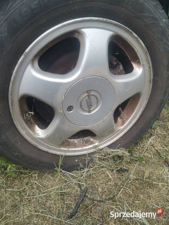 Felgi aluminiowe 15 opel Astra g Rozmiar 15" Koła i felgi śląskie