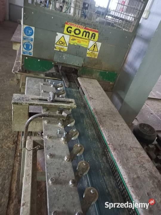 Automatyczna linia do łączenia drewna GOMA Gorzów Wielkopolski