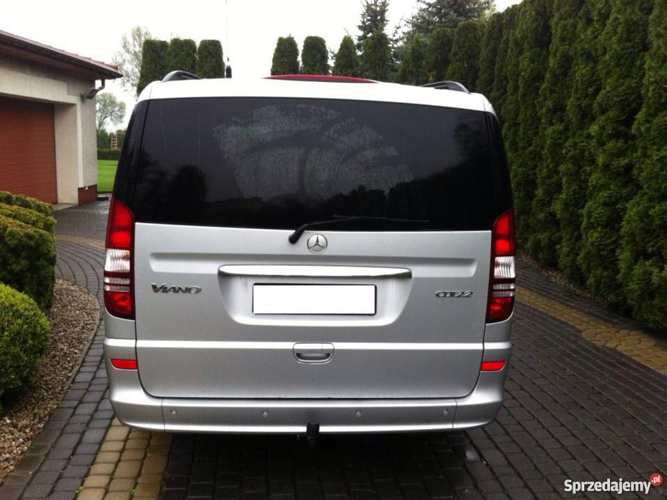 Mercedes viano 22 cdi sprzedamokazja welurowa tapicerka łódzkie