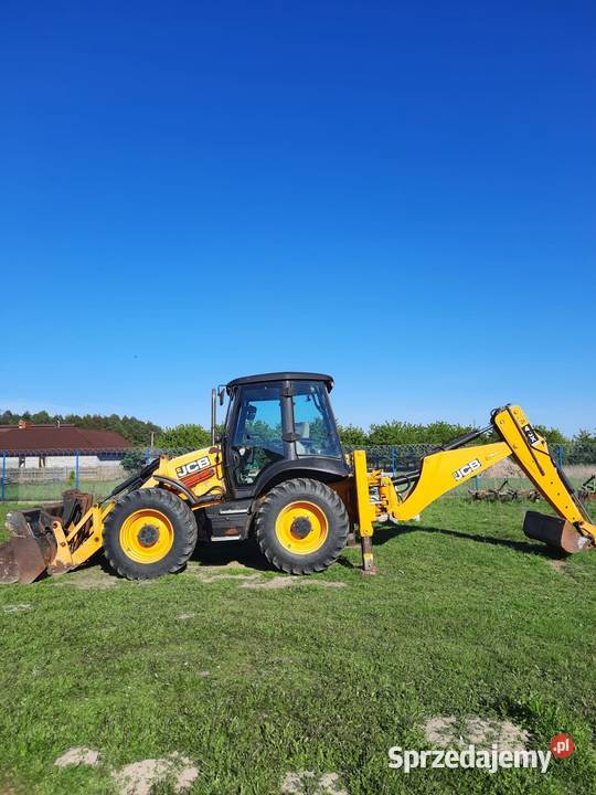 JCB 4CX 4 łyżki przedłużane widły mazowieckie Radom