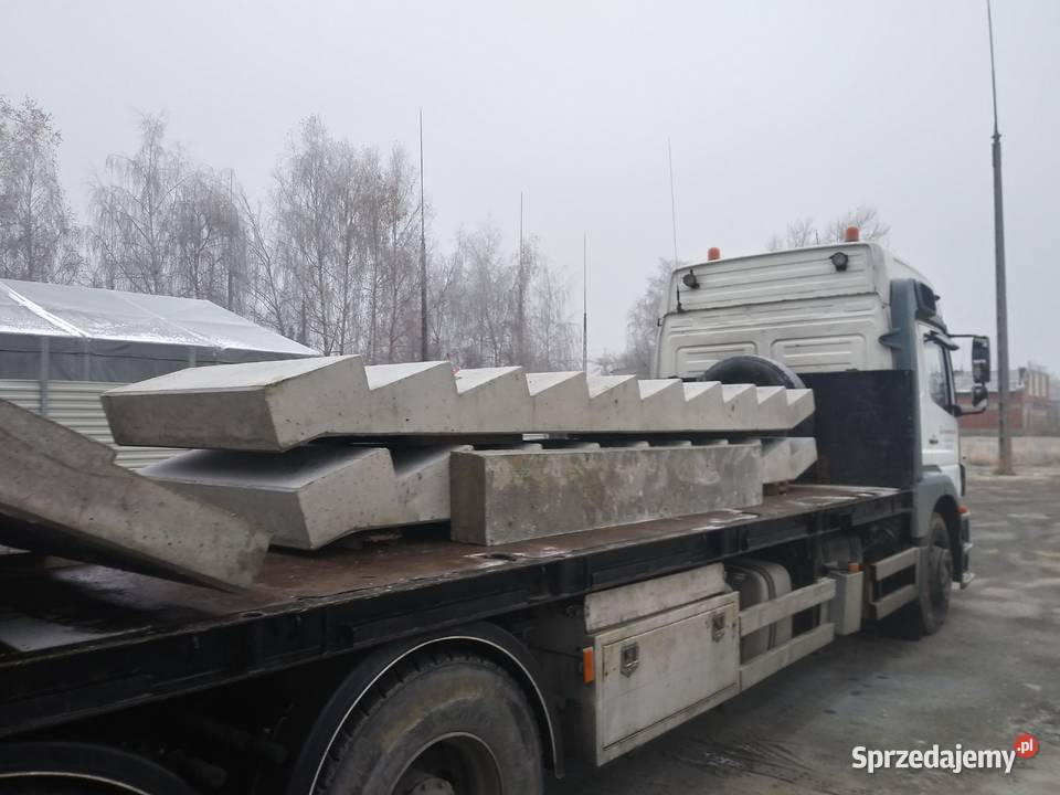 Schody betonowe prefabrykowane prefabrykaty śląskie Katowice sprzedam