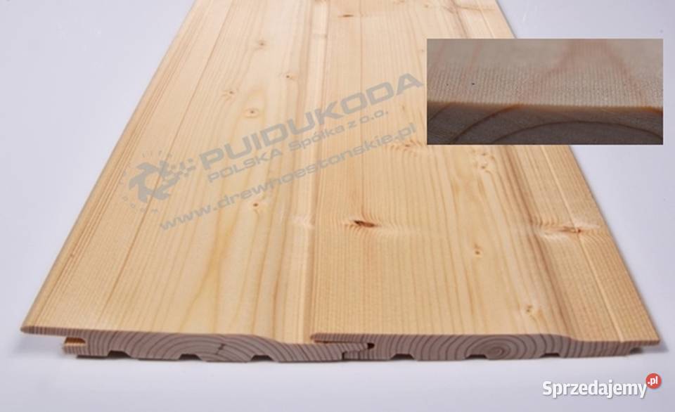 Deska elewacyjna UTKROT MIKRORYFEL 20x146 świerk Konin