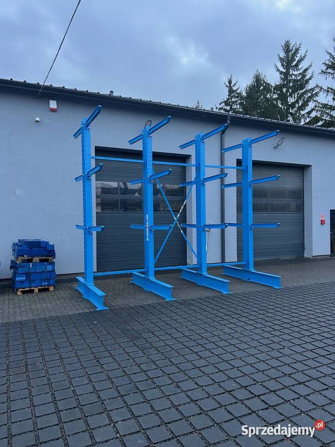 Regały wspornikowe magazynowe do profili drewna Toruń sprzedam
