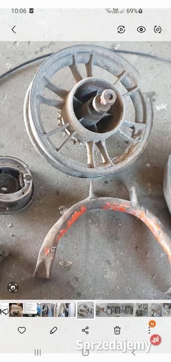 Motorynka stopki centralne Podnóżki i stopki Łebno