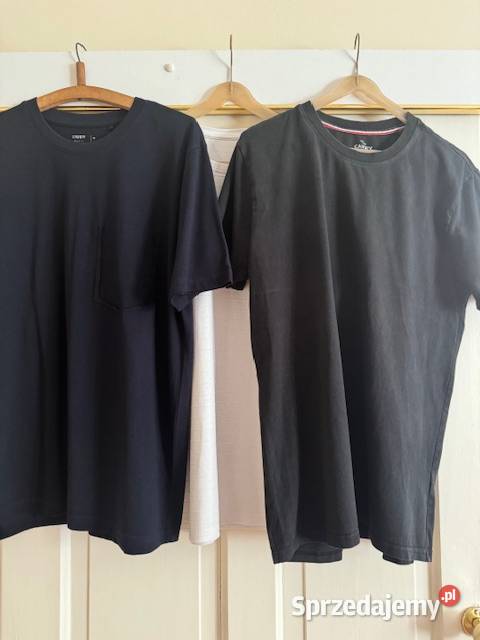 Tshirty męskie 3 sztuki M bawełniane Carry Odzież codzienna Częstochowa