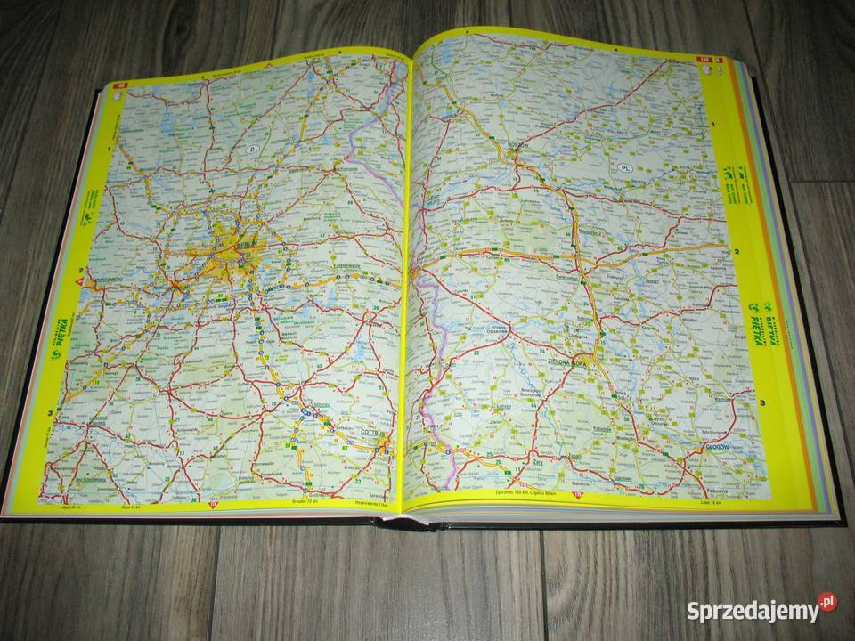 EUROPA Encyklopedia Drogowa ATLAS śląskie