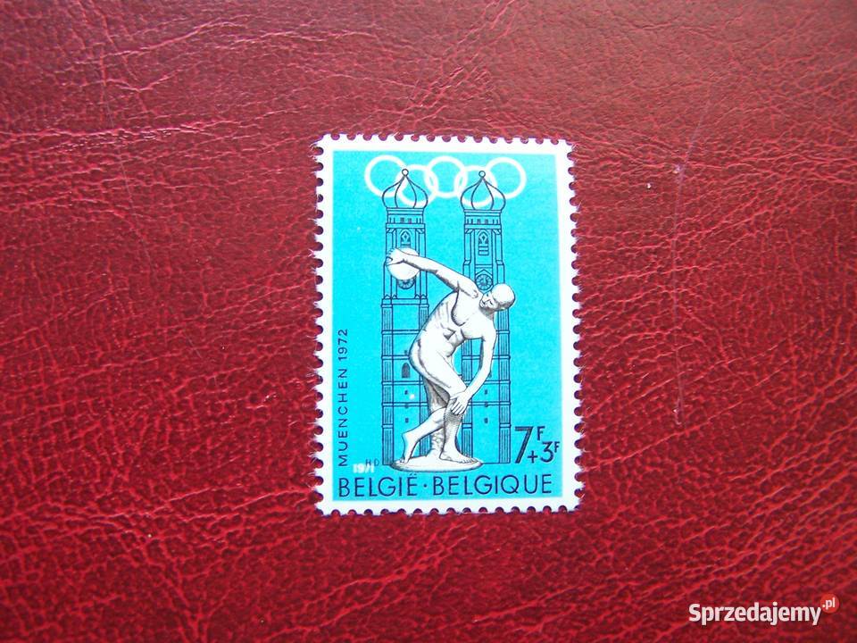 Belgia 1971 MNH Mi 1642 Sport Olimpiada Filatelistyka Tychy