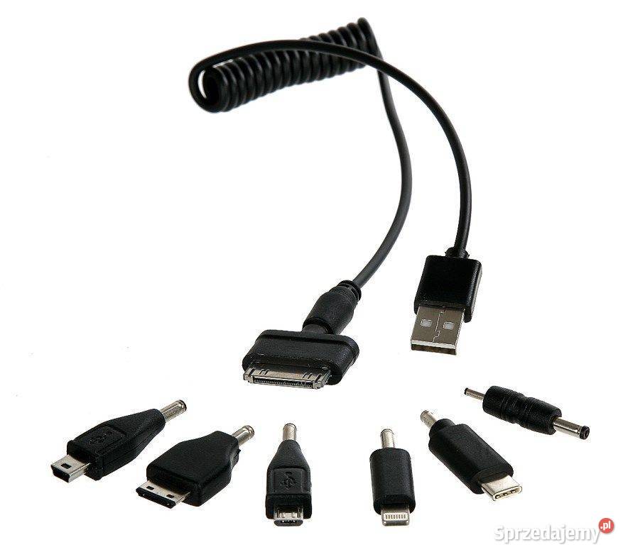 Kabel USB 7w1 iPad iPod do Apple aż 7 Końcówek Zamość sprzedam