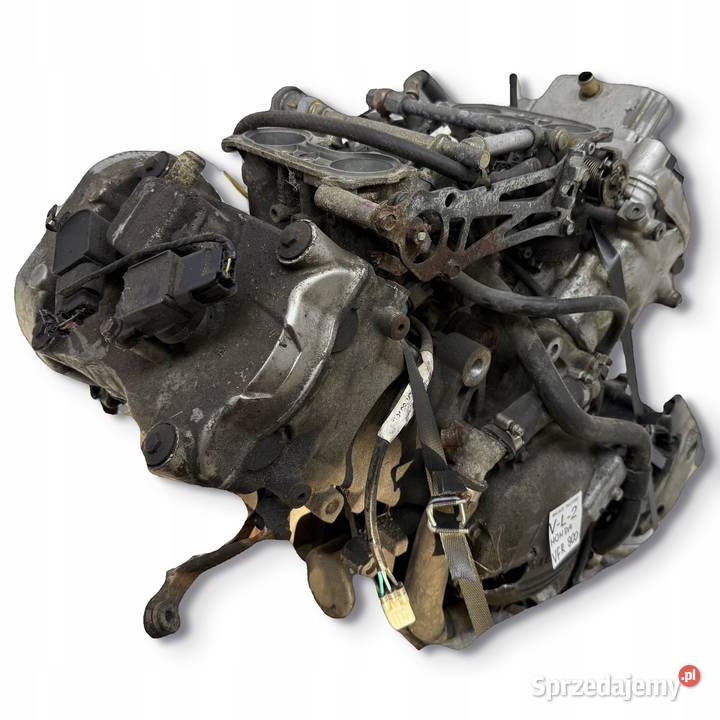 SILNIK KOMPLETNY Honda VFR 800 V4 782ccm Motor Silniki i osprzęt Chełm