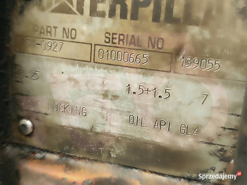 Obudowa osi CARRARO 1510927 CAT 908H Wilkowo