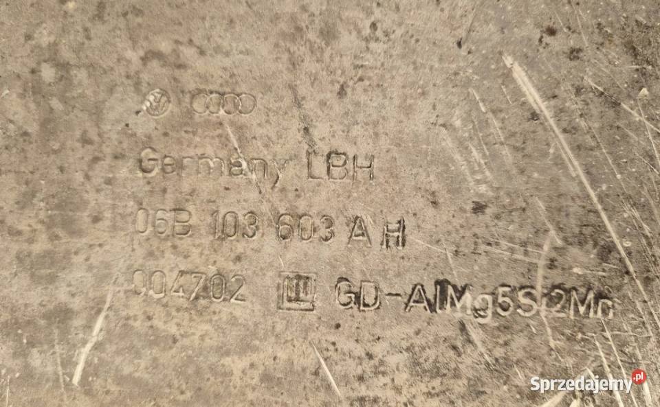 MISA OLEJOWA A4 B6 A6 C5 PASSAT B5 FL 20 Smarowanie silnika Działoszyce