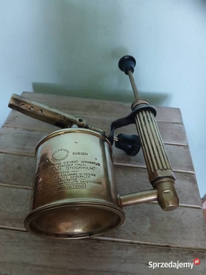 Stara lampa litowncza z końca lat XIX wieku małopolskie