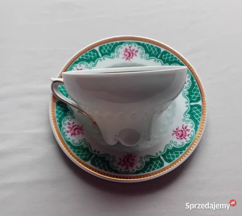 Filiżanka duo manufaktura von Schierholz Plaue Koźminek