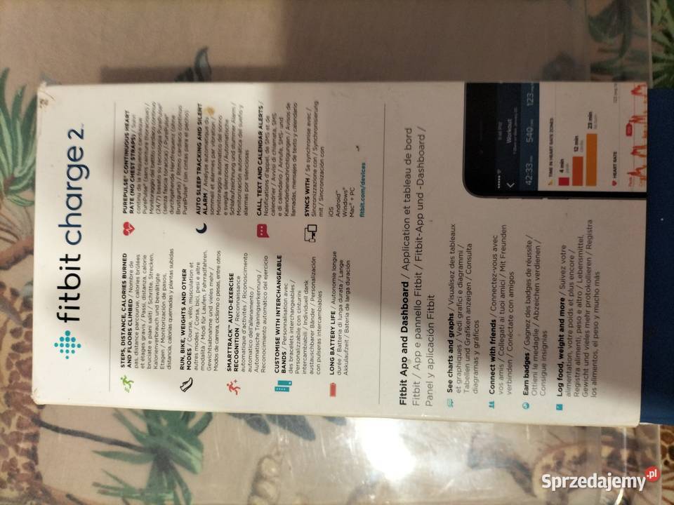 Fitbit Charge 2 czarny Polkowice