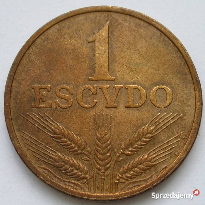 PORTUGALIA 1 ESCUDO 1970 STAN 2 Łódź