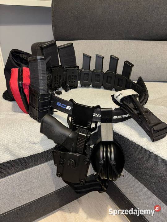 Pas strzelecki IPSC z oporządzeniem Brzeg Dolny