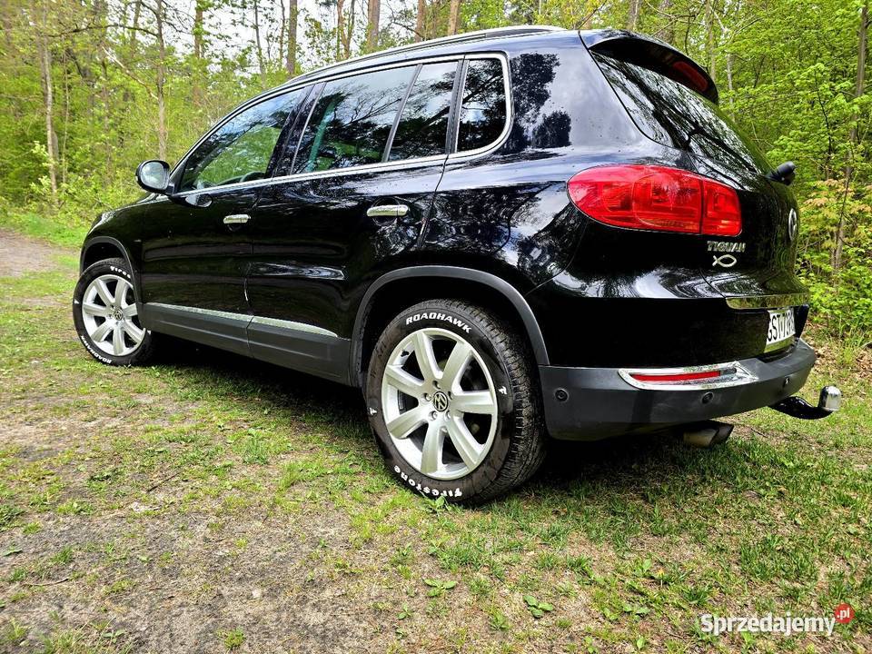 Volkswagen Tiguan 20TDI 140 DSG Prywatnie elektryczne lusterka Czarna Woda