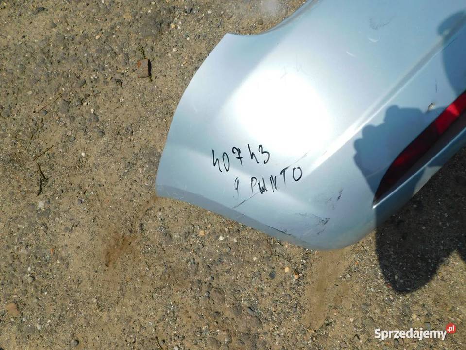 grande punto zderzak 40743 WYSYŁKA osobowe Żory sprzedam