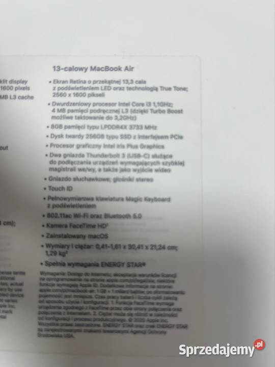 MacBook Air Elektronika Trzebnica