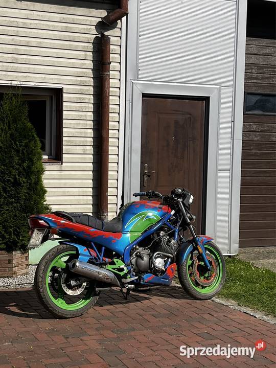 Yamaha XJ600 swap dawca stunt zamiana