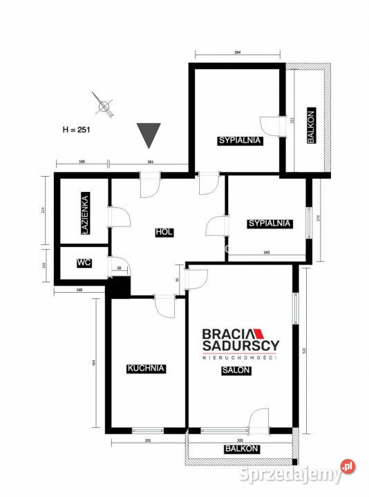 Mieszkanie 5831m2 3pokojowe Kraków małopolskie