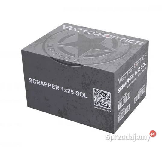 Kolimator Vector Optics Scrapper 1X25 SOL Trzcianka sprzedam