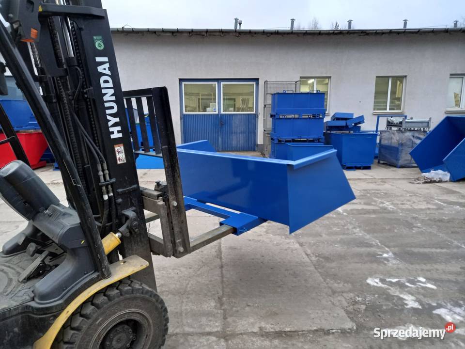 Praktyczna szufla mechaniczna 1000 L premium Magazynowanie