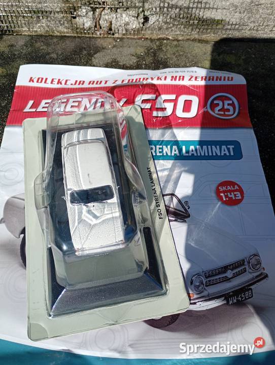 SYRENA LAMINAT model 143 Legendy FSO Deagostini Warszawa