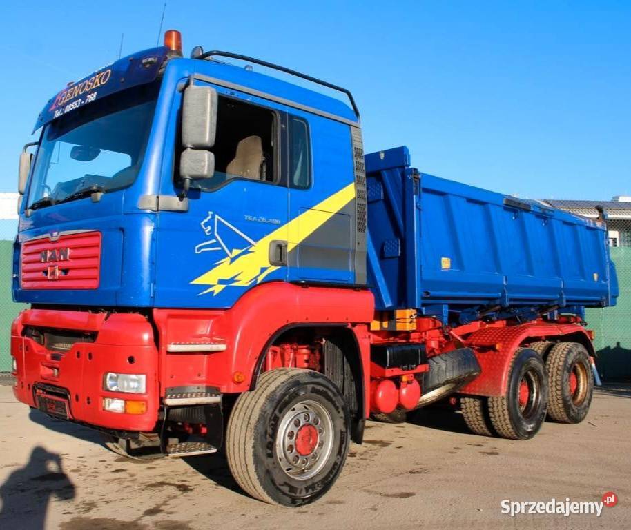 Wywrotka 6x6 Man Warszawa