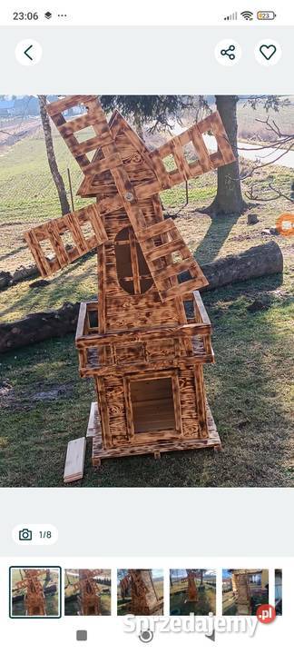 Wiatrak ogrodowy lubelskie Mokrelipie