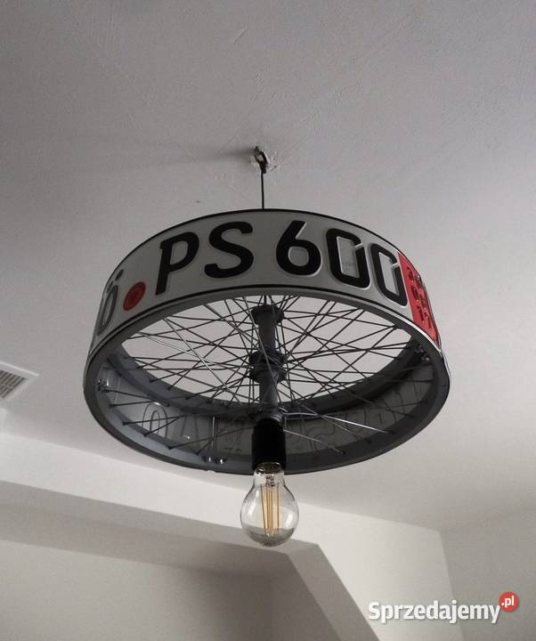 Lampa sufitowa żyrandol industrial Loft Felga Szczecinek