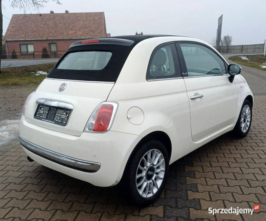 Fiat 500 C Otwierany dach Klimatyzacja I 2007 Suchorzew